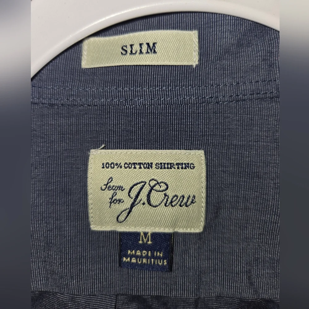 J. Crew Men's M Slim Fit Long Sleeve Shirt